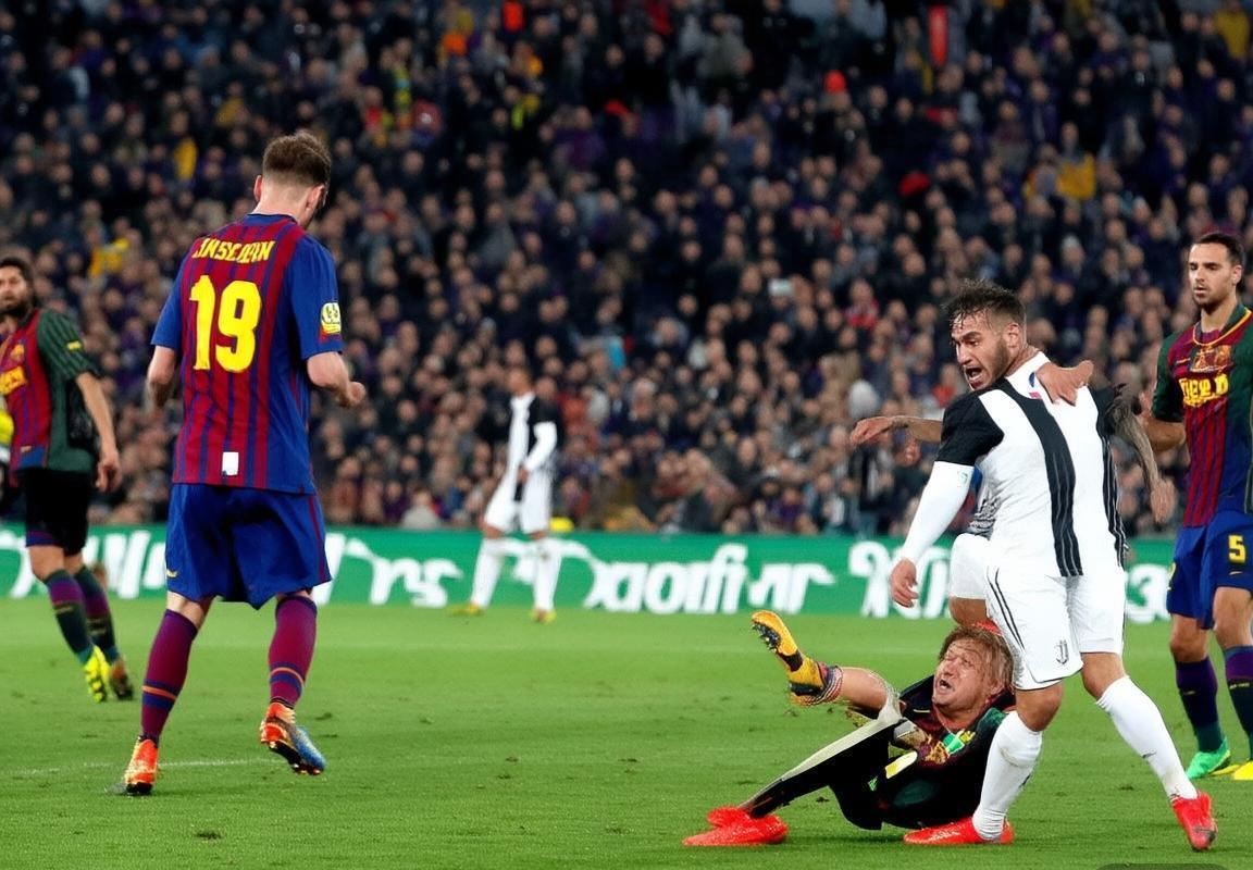 欧冠激战：巴萨尤文巅峰对决，梅西C罗火花四溅(图1)